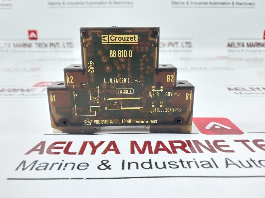Crouzet 88 810.0 Time Delay Relay 16-160S 10-60V