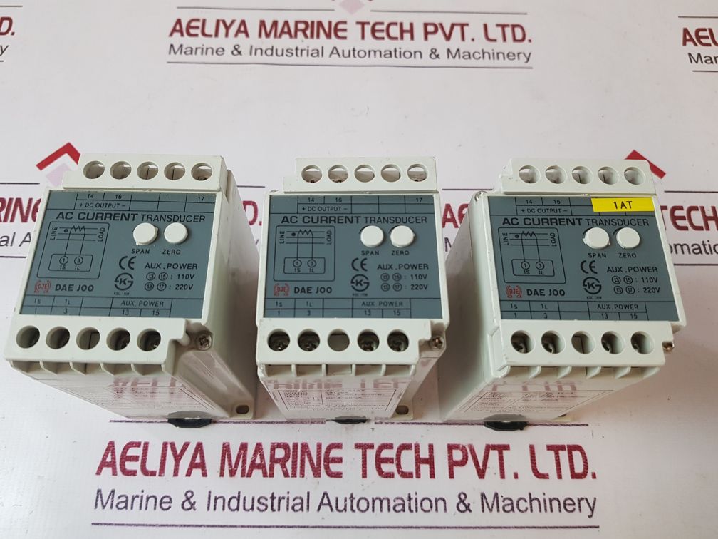 Daejoo Dt-1a-a1aa Ac Current Transducer Ac110/220v Dc 4-20ma Ac 0-5a 50/60hz