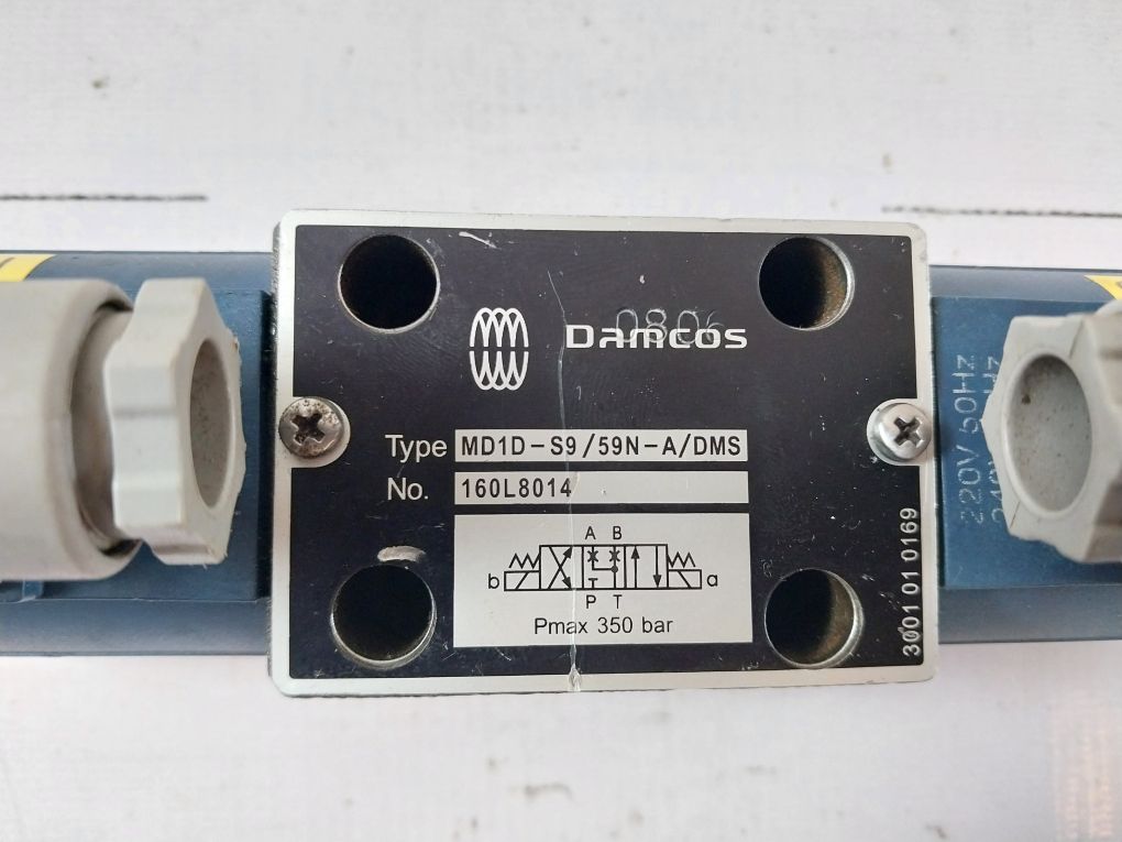 Damcos Md1D-s9/59N-a/Dms Solenoid Valve 160L8014 220V/240V 50Hz/60Hz
