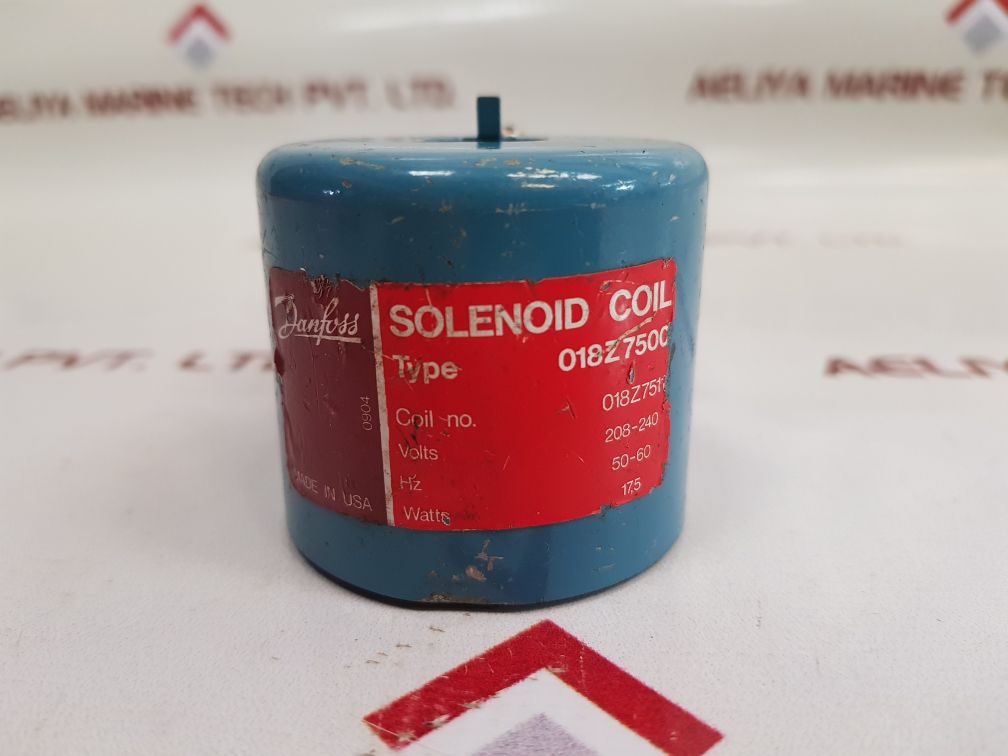 Danfoss 018Z7500 Solenoid Coil 208-240V