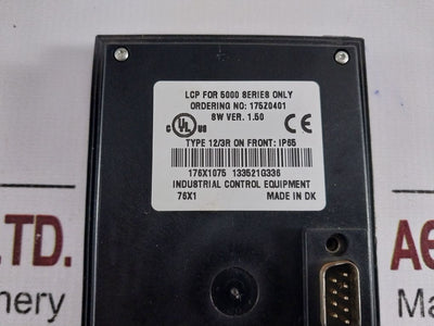 Danfoss 175Z0401 Lcp For 5000 Series Local Control Panel