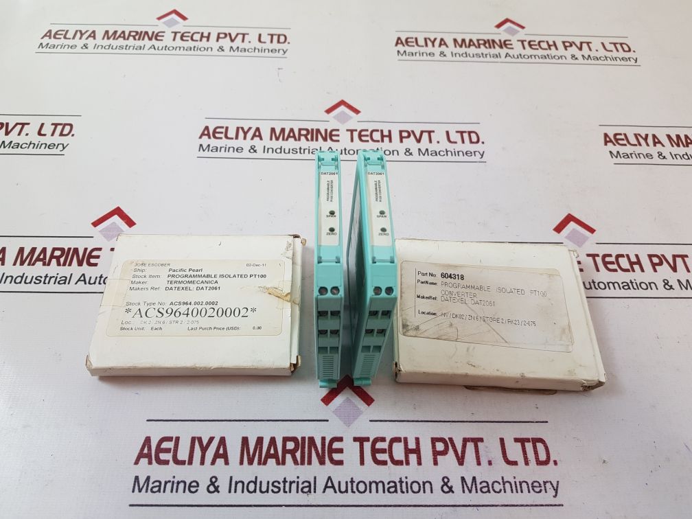 Datexel Dat 2061 Programmable Isolated Converter Pt100