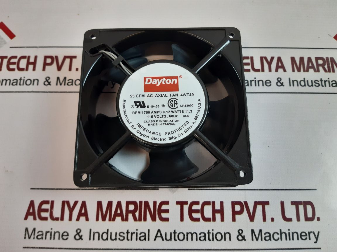Dayton 4Wt49 Axial Fan E 19455