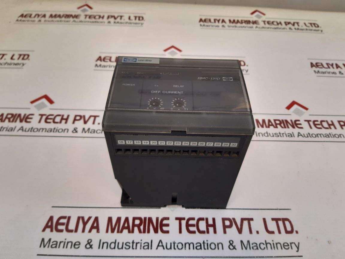 Deif Rmc-131D Differential Current Relay 440Vac 100036040.20