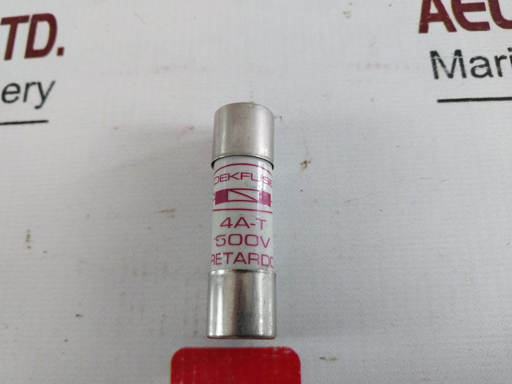 Lot of 17X Dekfuse 14X51 Cylindrical Fuse 4a-t 500v