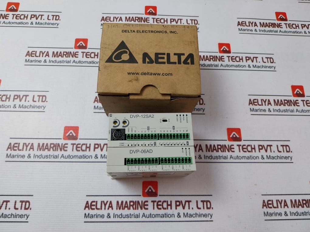 Delta Dvp06Ad-s Plc Analog Module Dvp-12Sa2, Dvp-06Ad