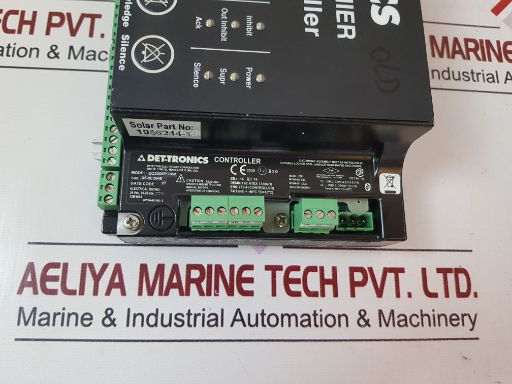 Det-tronics Eq3005Pcnw Safety System Controller 007390-002 Rev.E
