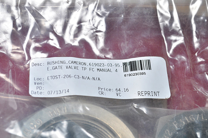 Lot Of 2X Cameron Galvanized Bushing Reducing 2 X 11/2