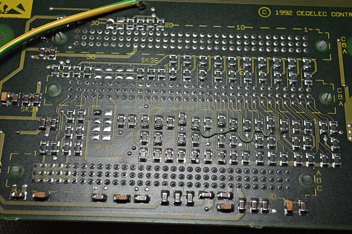 Alspa sigma 4 slot enhancement backplane pcb