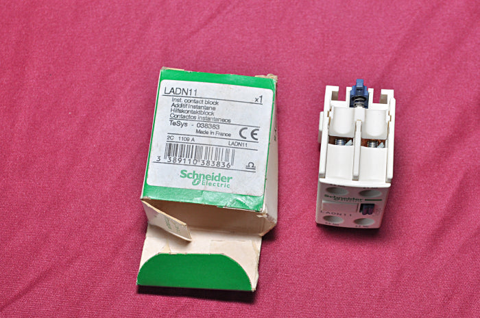 Schneider electric ladn 11 auxiliary contact block