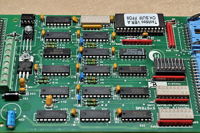 Hernis scan systems prosecur keyboard card