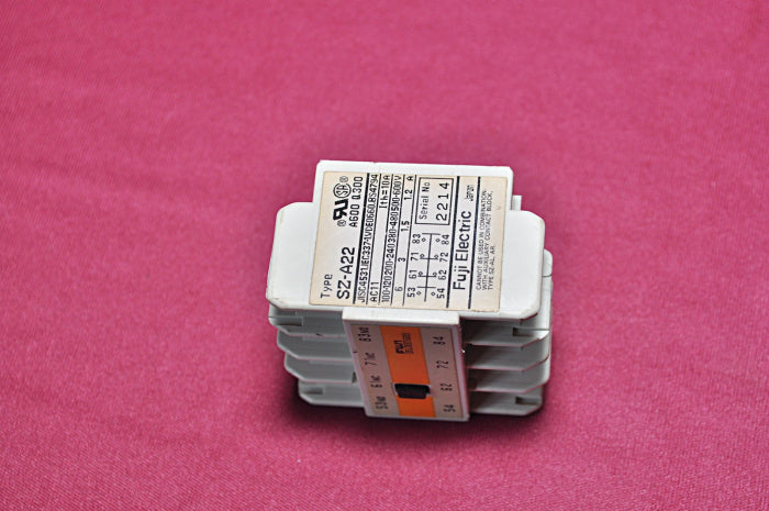 Lot of 3X Fuji Electric Sz-a22 Auxiliary Contact Block 10a