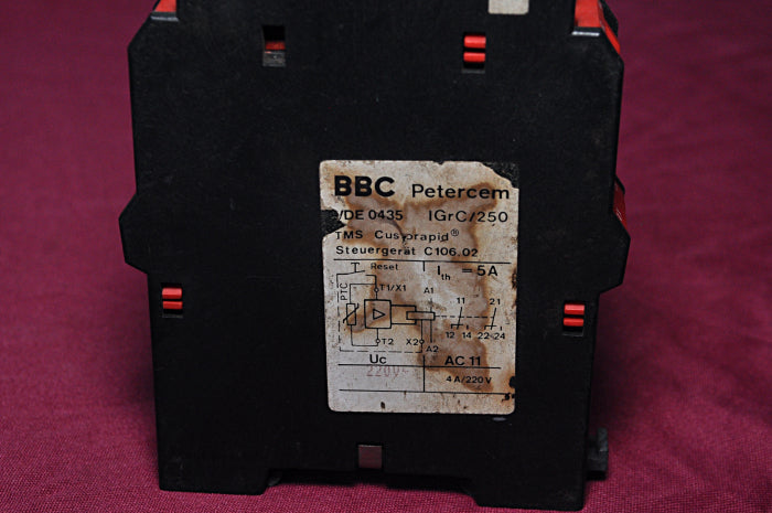 Bbc Petercem 106.02 Control Unit
