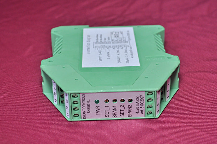 KWANT CONTROLS DUAL CHANNEL R/I-CONVERTER
