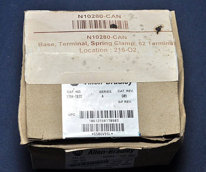 Allen-bradley 1794-tb3s terminal base