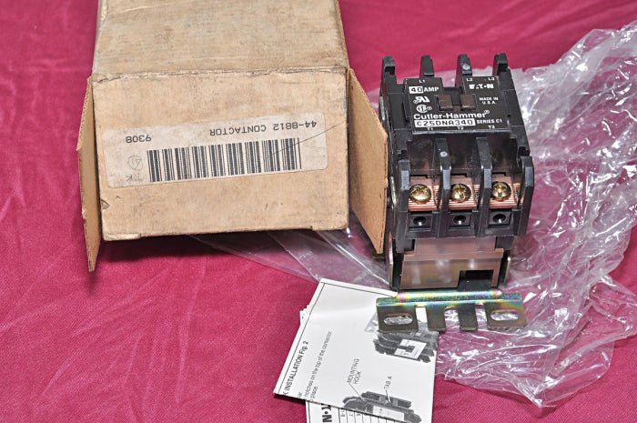 Cutler-hammer c25dna340 definite purpose contactor