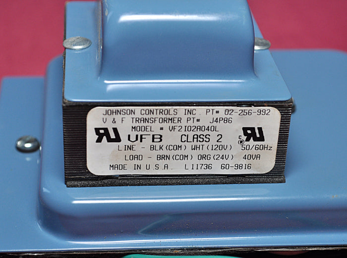Johnson Controls Y68Aa-1 Transformer