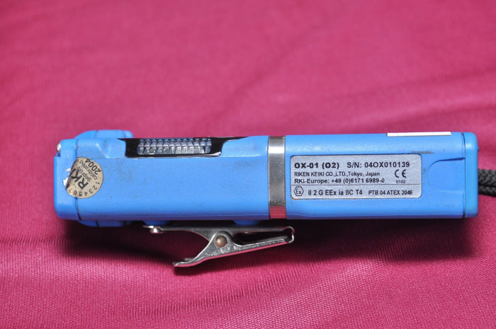 SENSOR FAULTY FOR SPARE PARTS ONLY RIKEN KEIKI OX-01 O2 GAS DETECTOR MONITOR