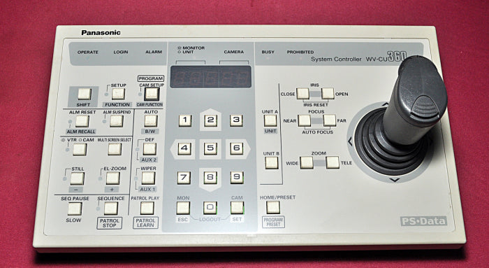 Panasonic wv-cu360cj/g systm controller