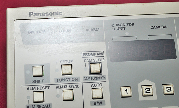 Panasonic wv-cu360cj/g systm controller