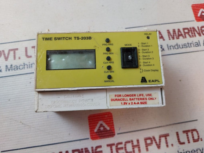 EAPL TS-203B Time Switch 16A 250V AC