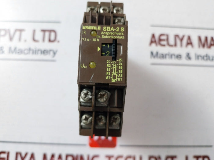 Eberle Sba-2 S Response Delayed With Instant Contact Ac 250v 8a