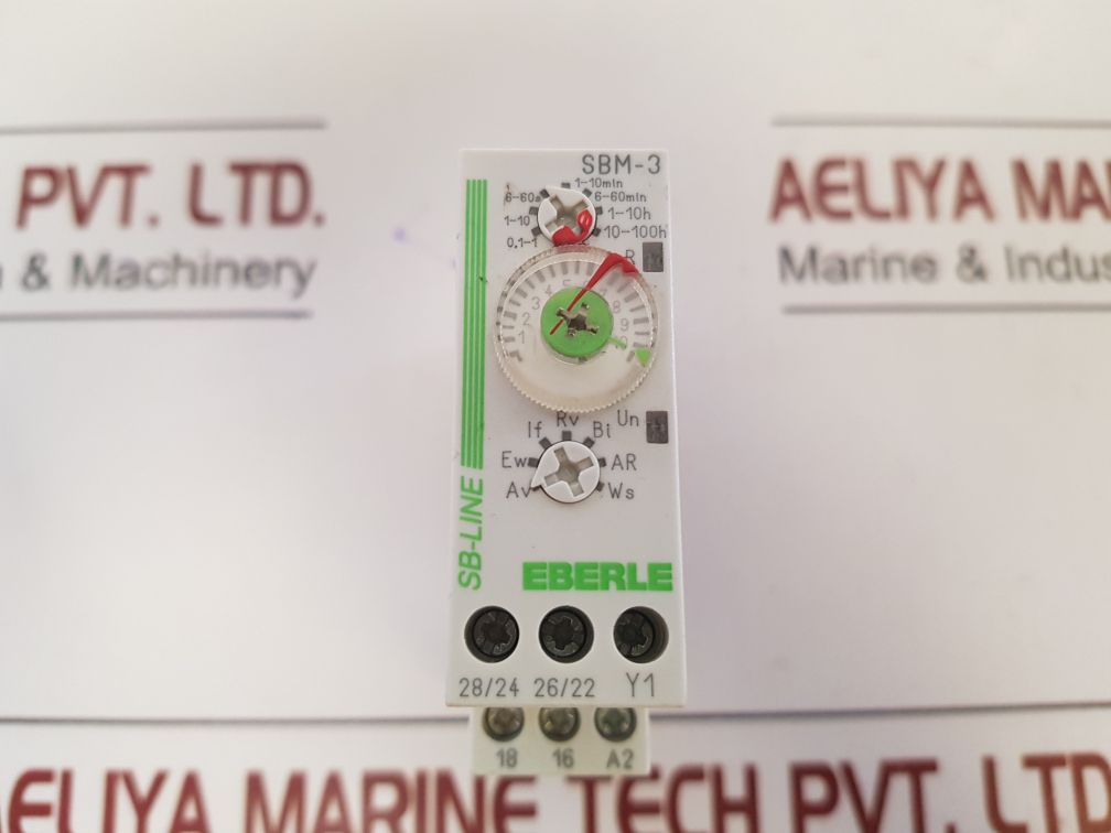 Eberle Sbm-3 Multifunction Timer Relay 12…240V Ac/Dc
