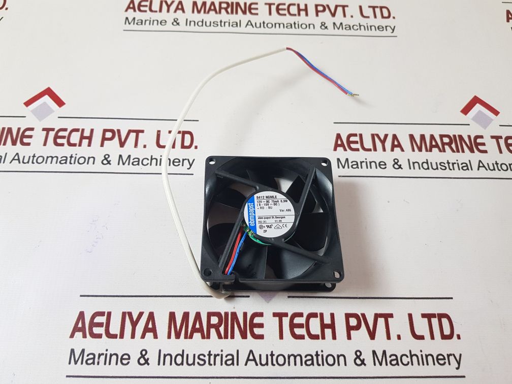 Ebmpapst 8412 Ngmle Fan Dp140 12V Dc 75Ma