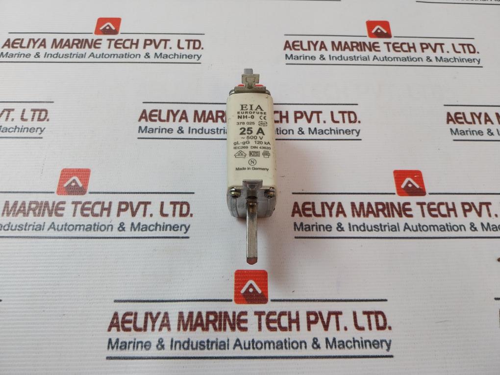 Eia Nh-0 ~500 V Eurofuse 25A Gl-gg 120Ka