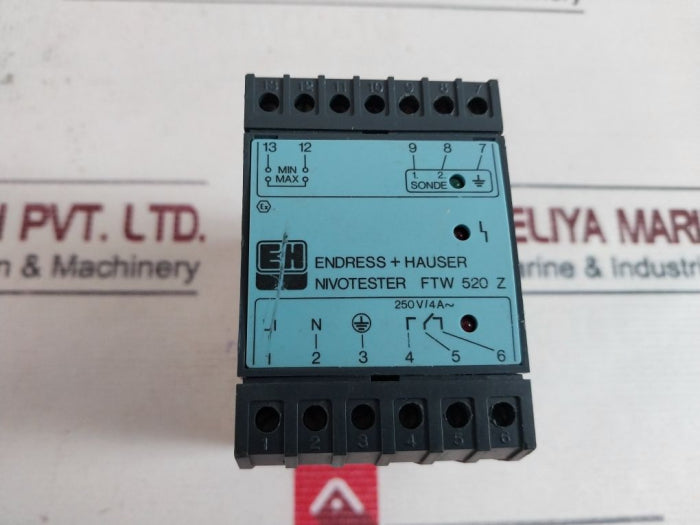 Endress+Hauser Ftw 520 Limit Control Unit