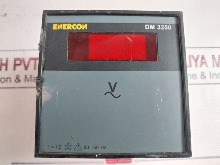 Enercon Dm 3250 Digital Panel Meter 50…60 Hz