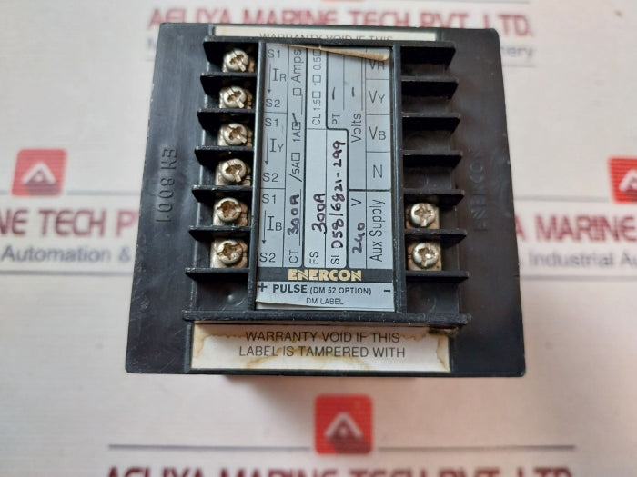 Enercon DM 3258 Digital Panel Meter 240V 50/60Hz