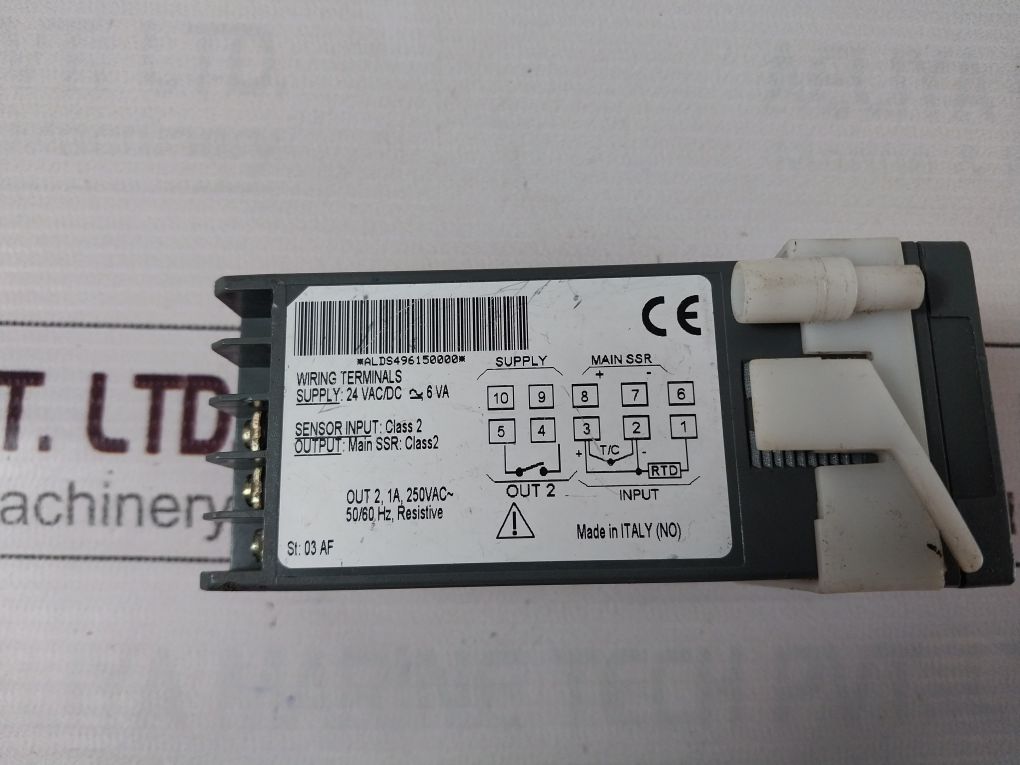 ero electronic lds496150000 temperature process controller equipment 50°c