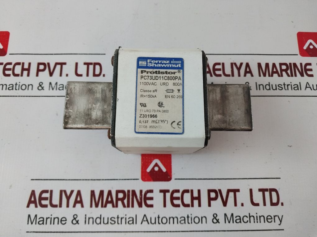 Ferraz Shawmut Pc73Ud11C800Pa Protistor Fuse Z301966