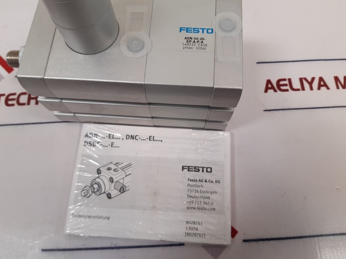 Festo Adn-50-20-kp-a-p-a Compact Cylinder