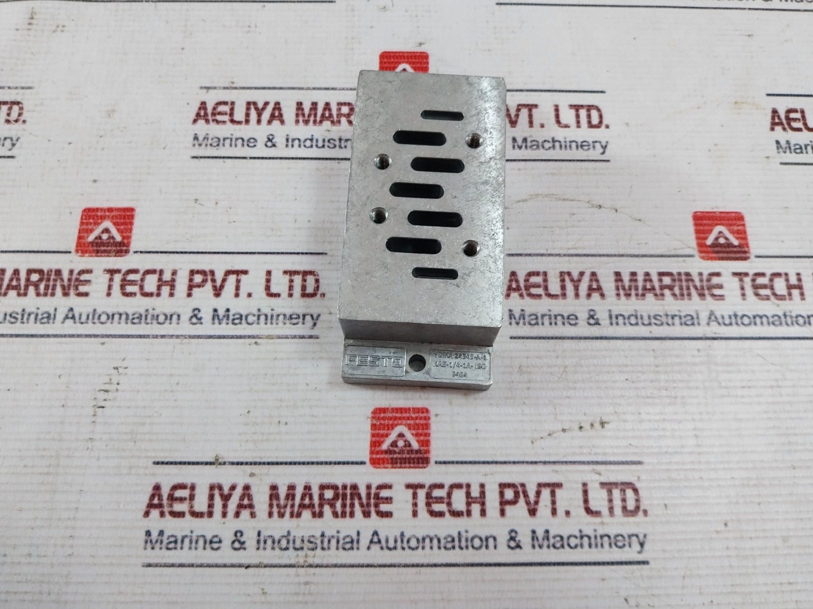 Festo Vdma 24345-a-1 Valve Sub-base Nas-1/4-1A-iso 9484