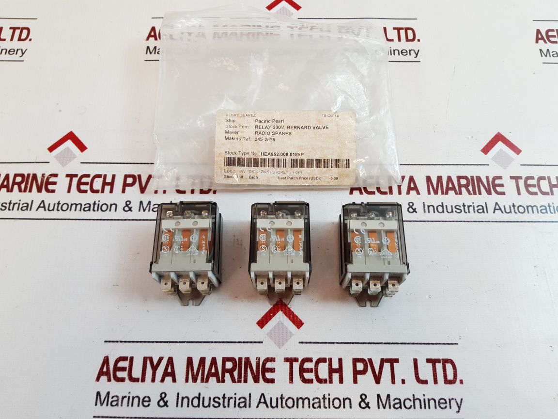 Lot Of 2X Finder 62.83.8.230.0300 Connection Faston Bracket Mountin 230V AC