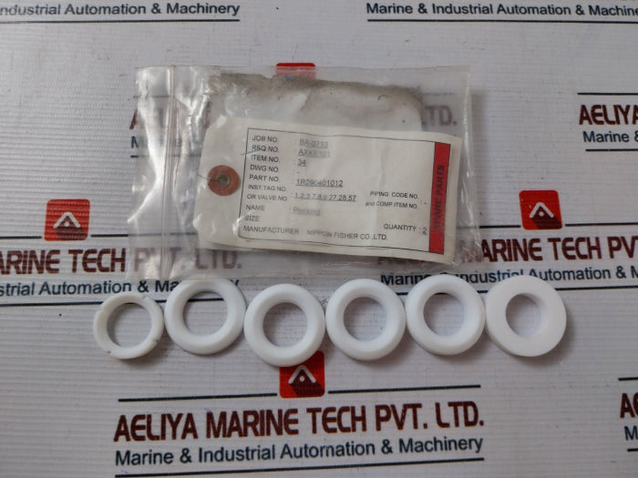 Fisher 1R290401012 Packing Set Pv-0105-02A.0016