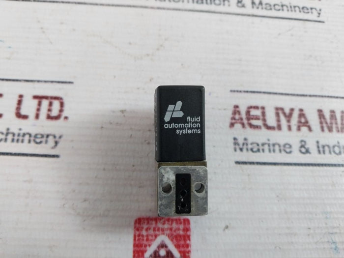 Fluid Automation Systems 5-211P-03-65 Solenoid Valve 24V