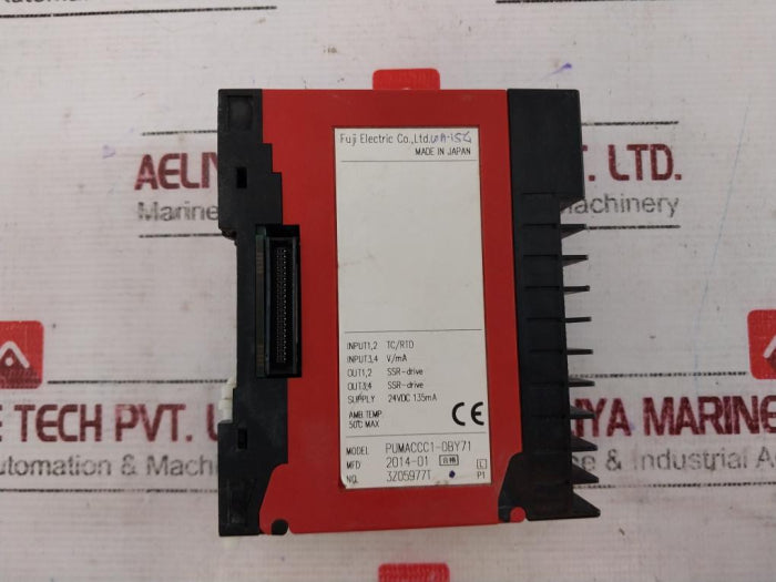 Fuji Electric Pumaccc1-0by71 Temperature Control Module 3z05977t 24vdc 135ma