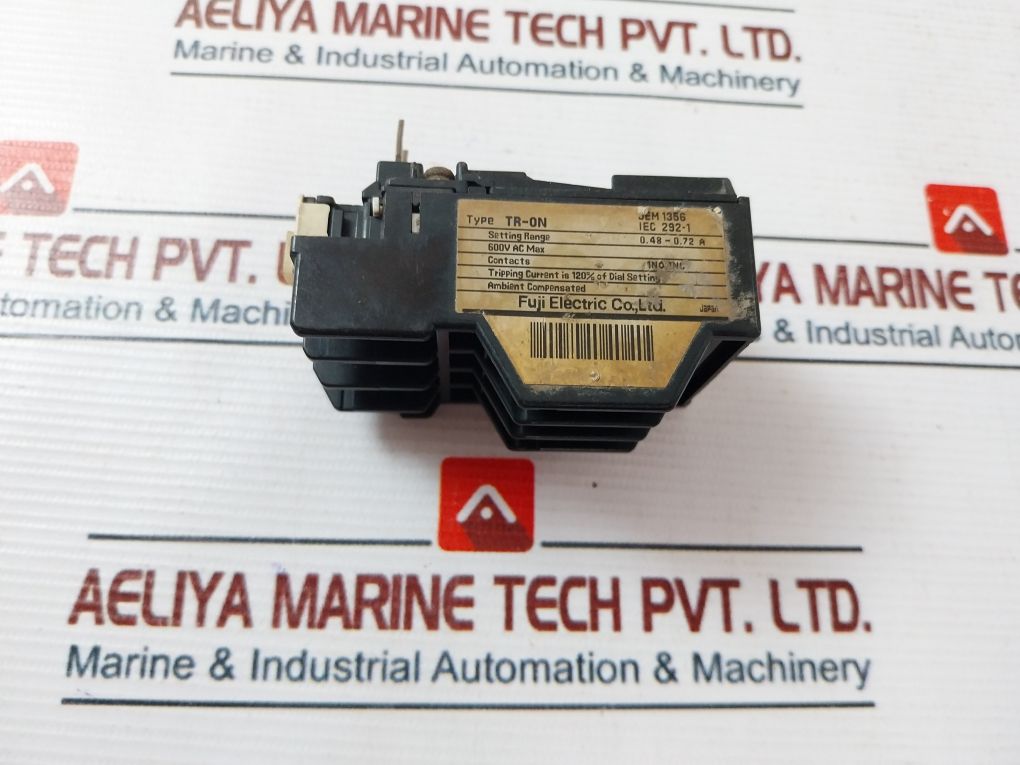 Fuji Electric Tr-0N Thermal Overload Relay Iec 292-1