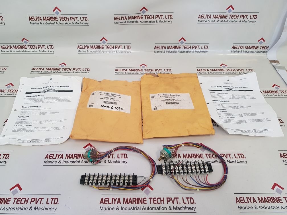 Gai-tronics 61512-003 rev: f selector switch