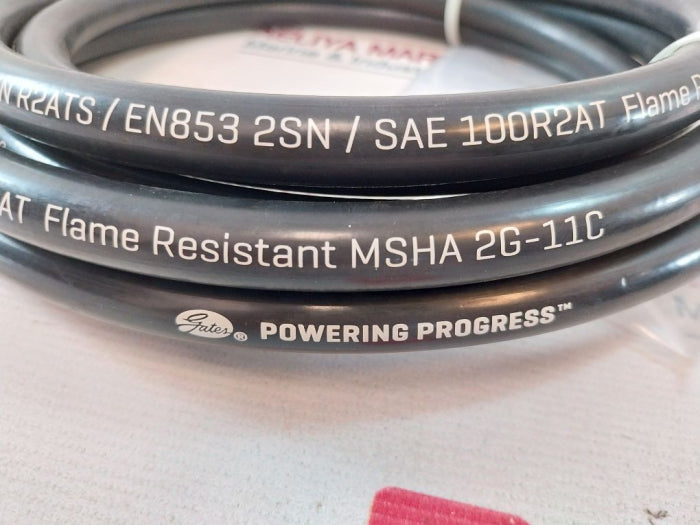 Gates Msha 2g-11c Flame Resistant Hydraulic Hose 1/4 Inch 5800 Psi