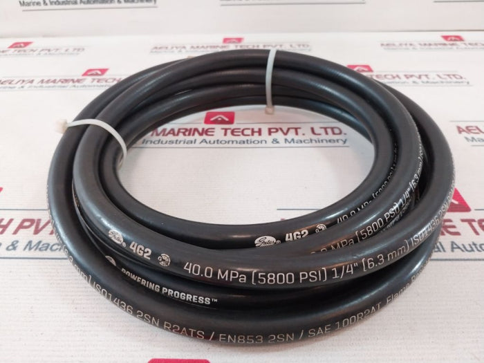 Gates Msha 2g-11c Flame Resistant Hydraulic Hose 1/4 Inch 5800 Psi