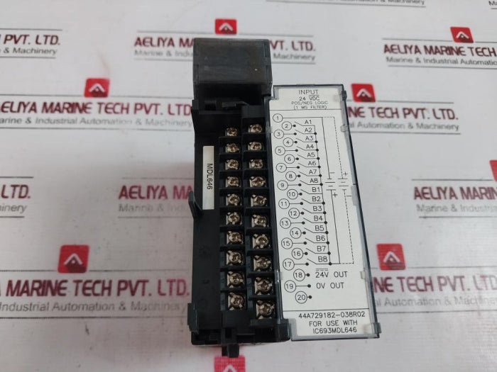 Ge Fanuc Ic693Mdl645E Input Module 16 Points 24 Vdc 44A729182-038R02 7.5Ma