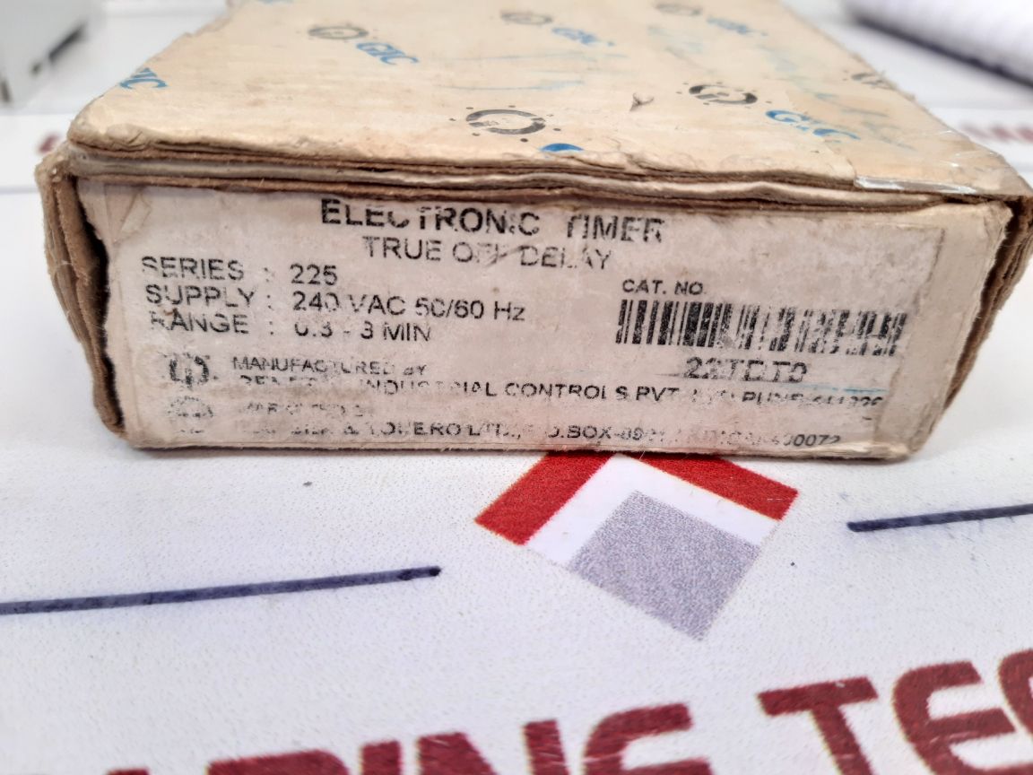 General Industrial Controls 22Tdt0 Electronic Timer