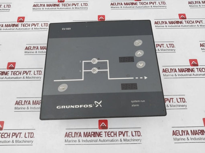 Grundfos Cu 323-3 Pump Process Control Unit 97734300-v00 100-240vac 50/60hz