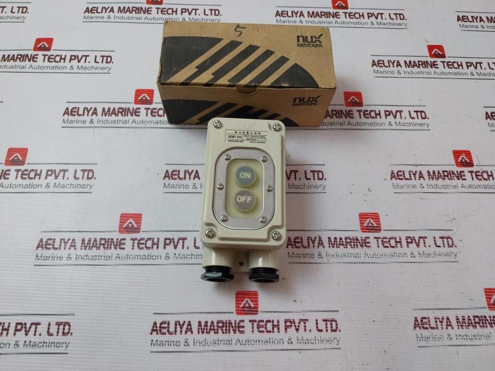 Hanyoung Nux Bewt-215 3 Pole Push Button Switch 15A 440V