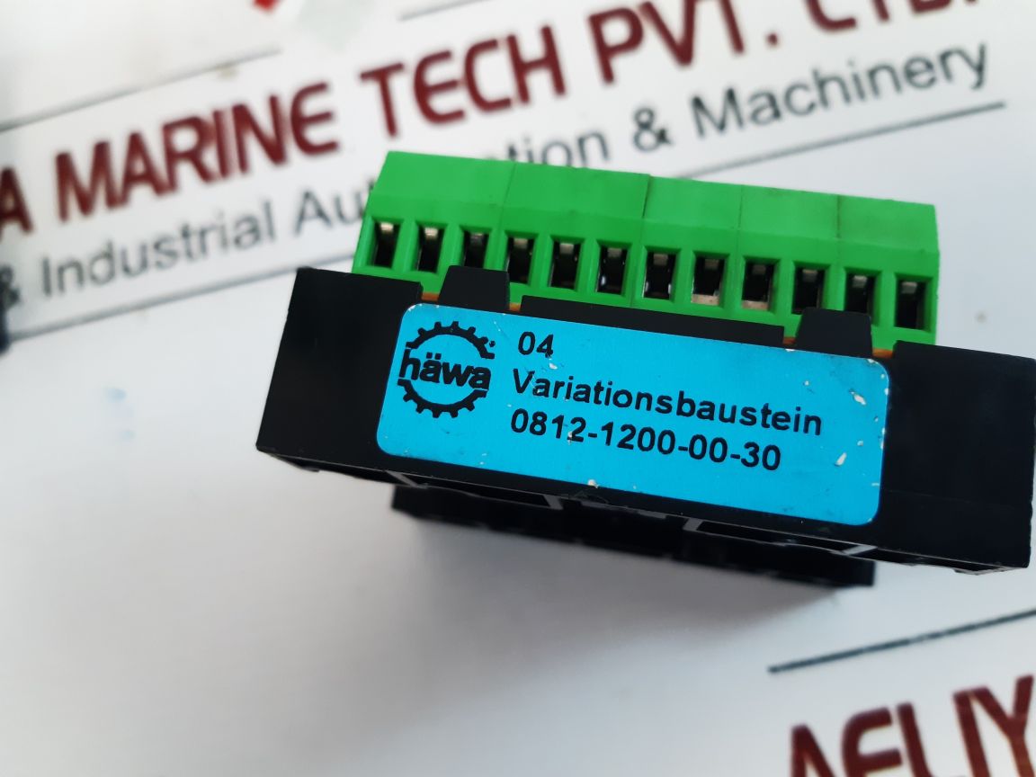 HAWA 0812-1200-00-30 Variation Module 80 Gm Used