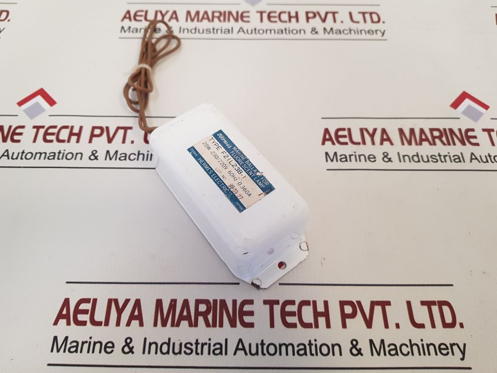 Hermes Electric F2IL23B-I Marine Ballast For Fluorescent Lamp 230/220V 0.36A